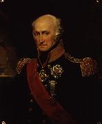 John Hayter Admiral Sir Benjamin Carew c 1833 oil painting